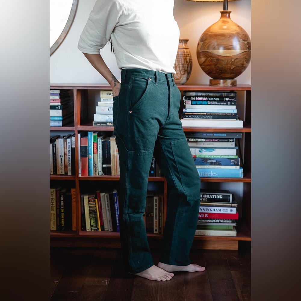 Hey Gang Canvas Painter Pants